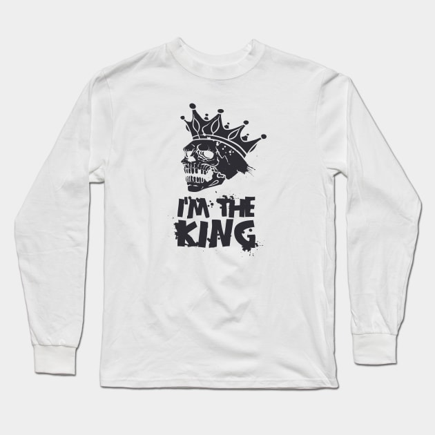 I am The King Long Sleeve T-Shirt by attire zone